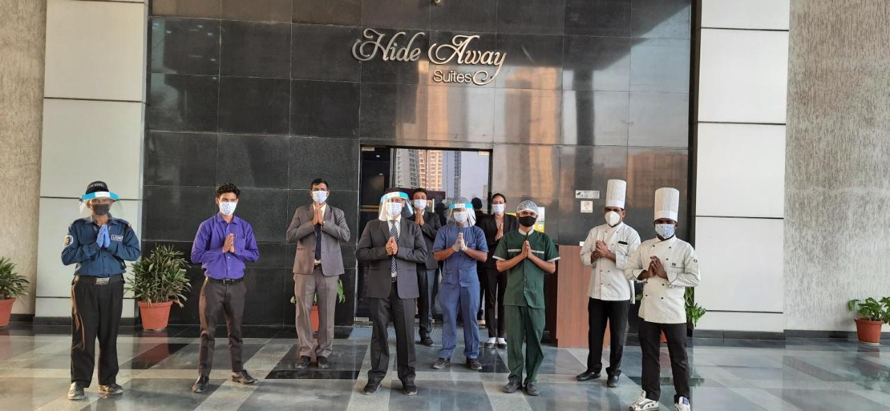 Hide Away Suites Noida Luaran gambar